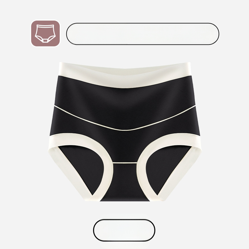 Tehotenské nohavičky s vysokým pásom, antibakteriálne, bavlnená výstelka v rozkroku, regenerovaná celulóza (Vysoký pás; antibakteriálne; bavlnená výstelka; regenerovaná celulóza)