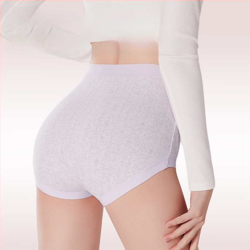 Tehotenské nohavičky s vysokým pásom z bavlny, priedušné antibakteriálne opora brucha, 90–95% bavlna, tkanina s 30 vláknami, celoročné