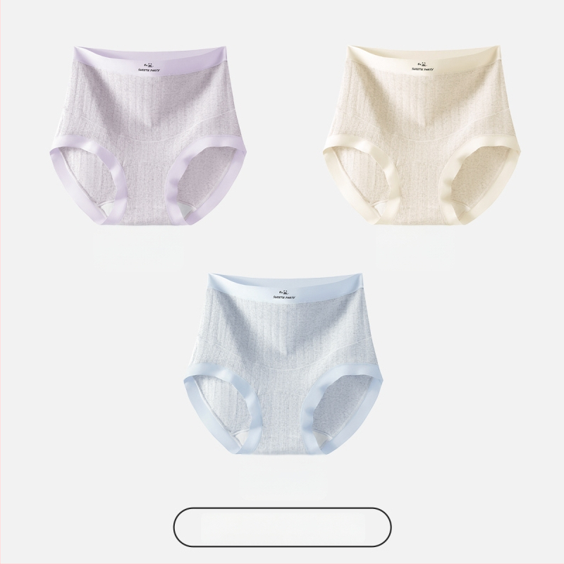 Tehotenské nohavičky s vysokým pásom z bavlny, priedušné antibakteriálne opora brucha, 90–95% bavlna, tkanina s 30 vláknami, celoročné