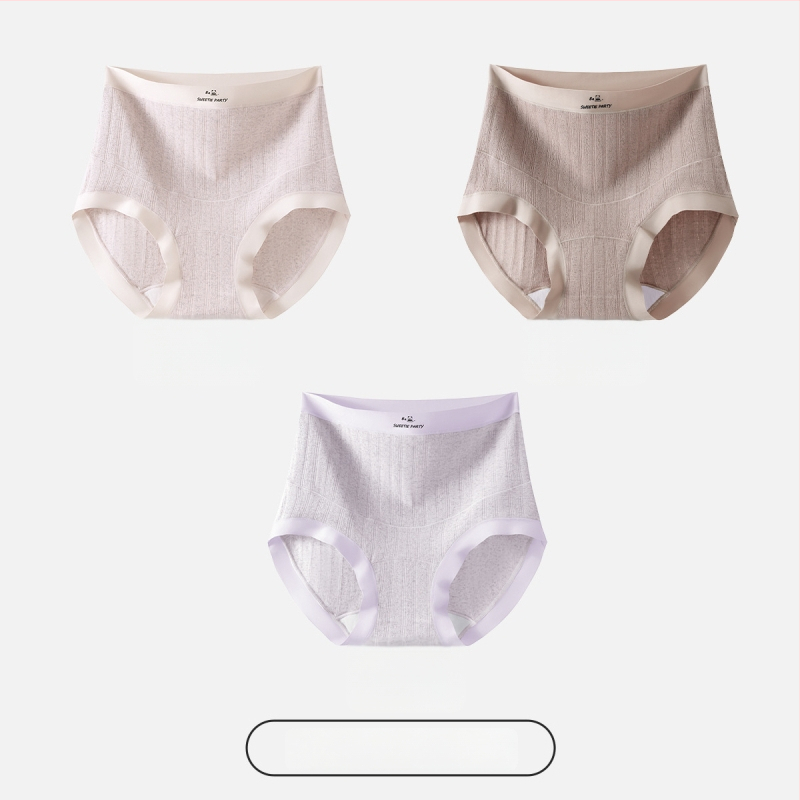 Tehotenské nohavičky s vysokým pásom z bavlny, priedušné antibakteriálne opora brucha, 90–95% bavlna, tkanina s 30 vláknami, celoročné