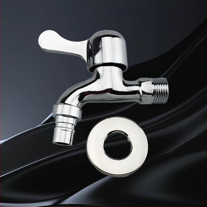 Prívod vody pre práčku, zinková zliatina, iba studená voda, rýchle otvorenie, priemer vstupu/výstupu 15 mm