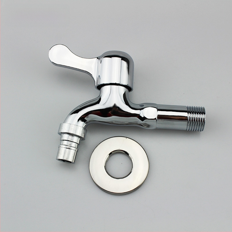 Prívod vody pre práčku, zinková zliatina, iba studená voda, rýchle otvorenie, priemer vstupu/výstupu 15 mm