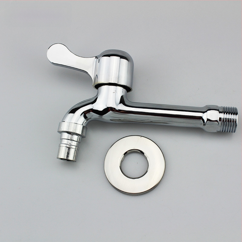 Prívod vody pre práčku, zinková zliatina, iba studená voda, rýchle otvorenie, priemer vstupu/výstupu 15 mm