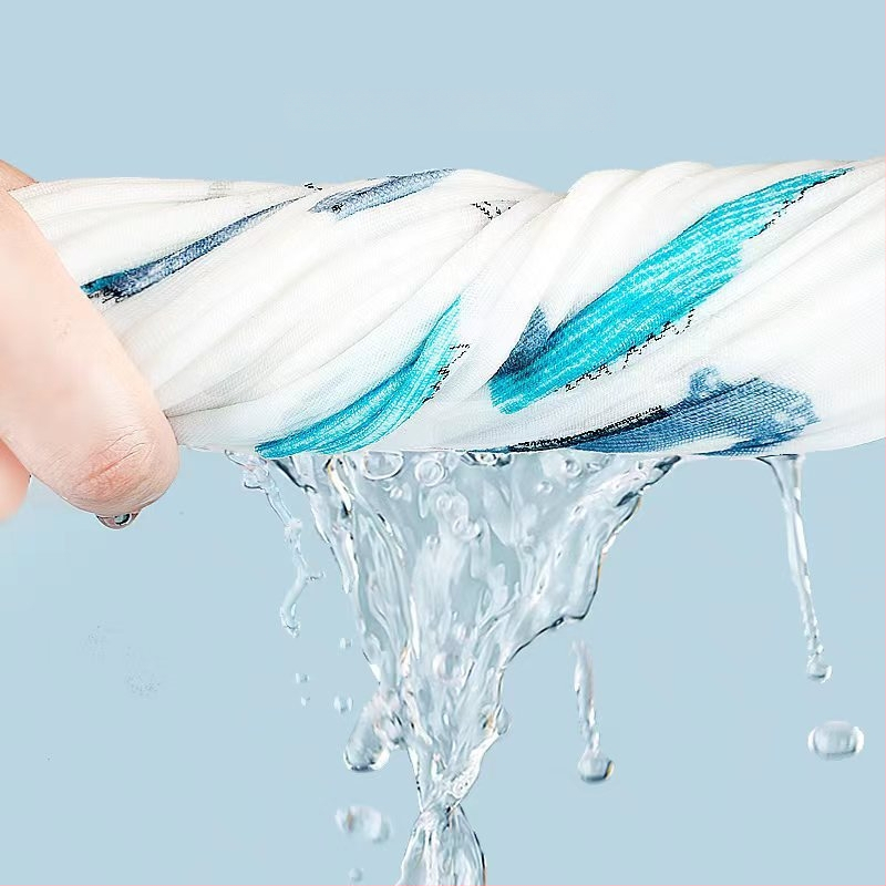 Dieťa šesťvrstvový bavlnený gáza uterák na balenie, 100% bavlna, 300–400 g, pre novorodencov