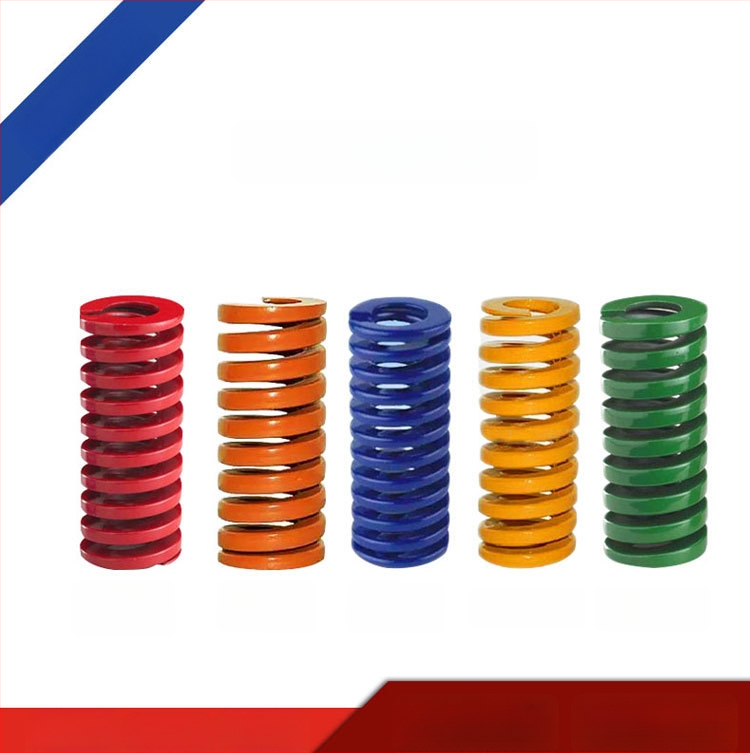 Pružina pre formy z vysoko výkonného zliatinového oceľového materiálu, vysoká pevnosť a odolnosť voči teplu, štvorcový plochý vodič, tlakovanie, pre formy