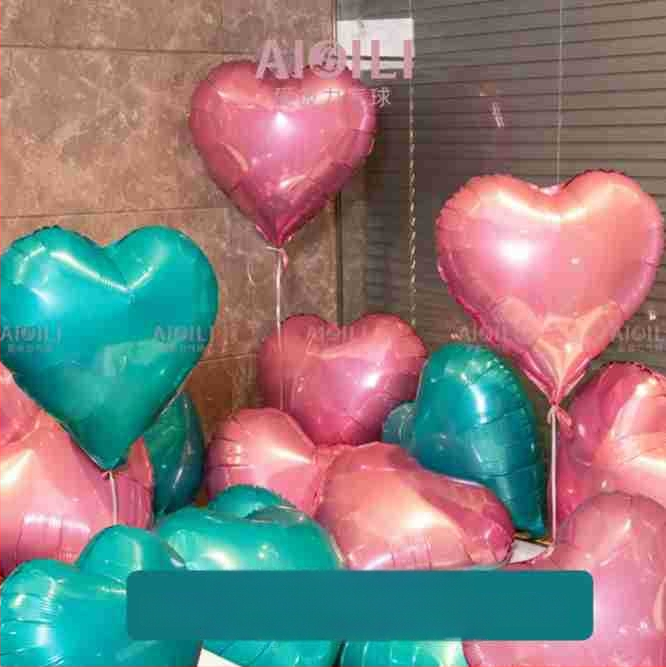 Set balónov z hliníkovej fólie s chvostovým tvarom, s vlastným logom – na narodeniny, svadbu a Valentín