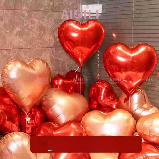 Set balónov z hliníkovej fólie s chvostovým tvarom, s vlastným logom – na narodeniny, svadbu a Valentín