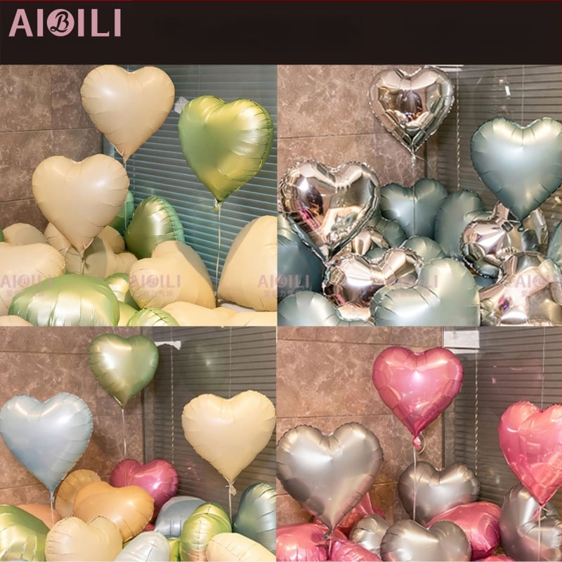 Set balónov z hliníkovej fólie s chvostovým tvarom, s vlastným logom – na narodeniny, svadbu a Valentín