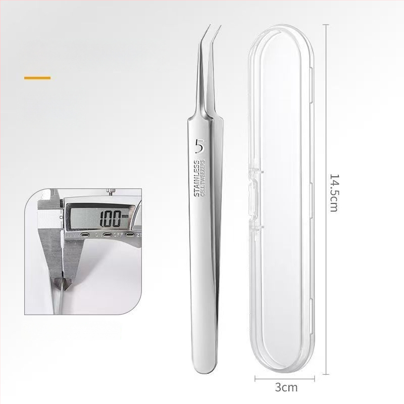 Sada ihiel na akné z nehrdzavejúcej ocele, 5 dielov, Produktové číslo 00009