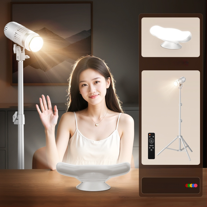 Подсветка за стрийминг на живо, 10-50W, 220V, настолен тип, многостепенна настройка