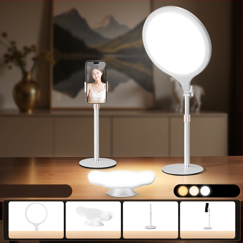 Подсветка за стрийминг на живо, 10-50W, 220V, настолен тип, многостепенна настройка