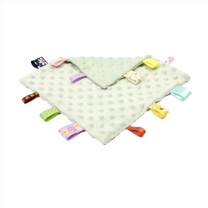 Small Tree House detský štvorcový šál na upokojenie, ultra hebký a savý, polyester-bavlna, pre dojčatá a malé deti