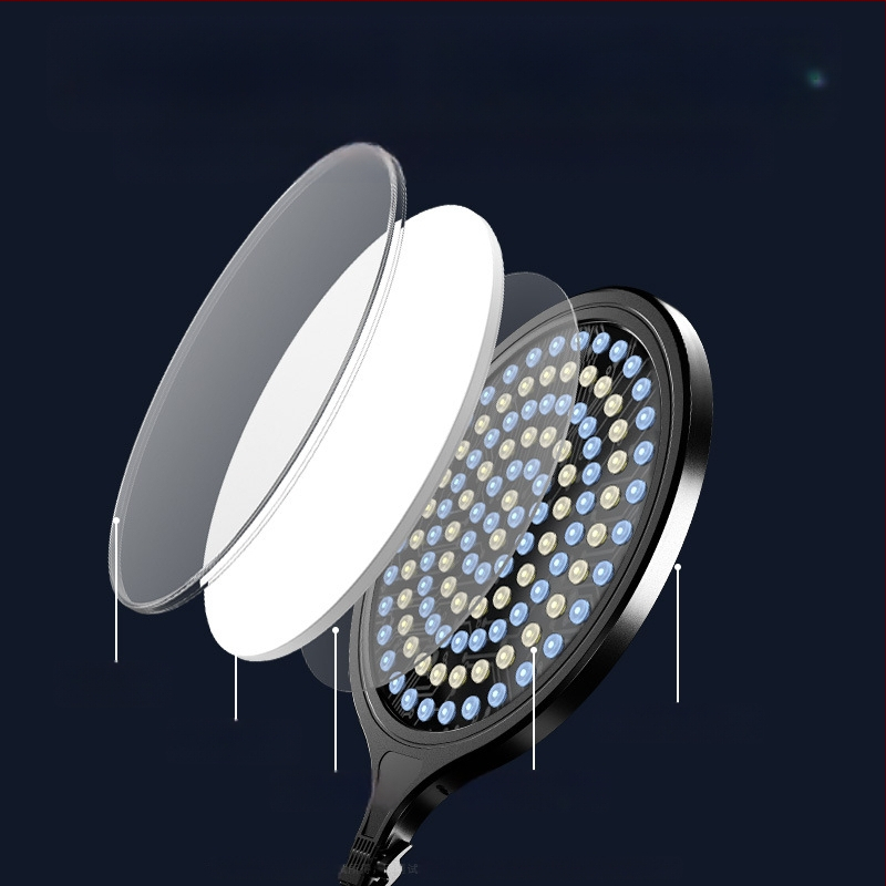 Светлина за запълване за лайв стрийминг Dayleer M18266, мощност до 10W, 220V