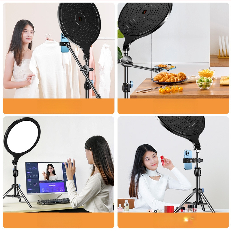 Светлина за запълване за лайв стрийминг Dayleer M18266, мощност до 10W, 220V