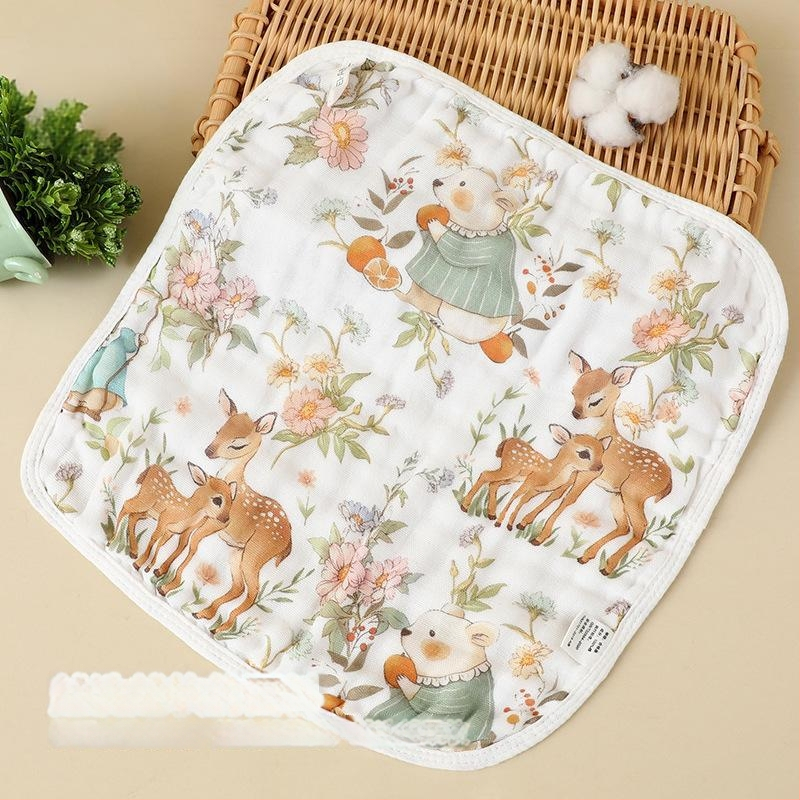 Detská 6-vrstvová gáza utierka na sliny, 40-count, 60 g