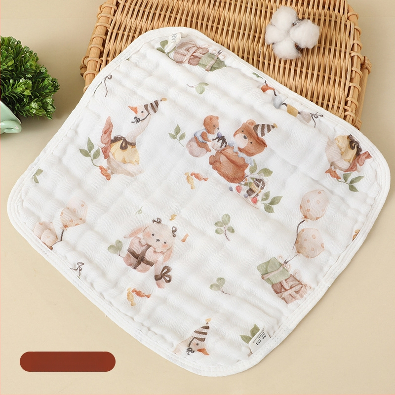 Detská 6-vrstvová gáza utierka na sliny, 40-count, 60 g