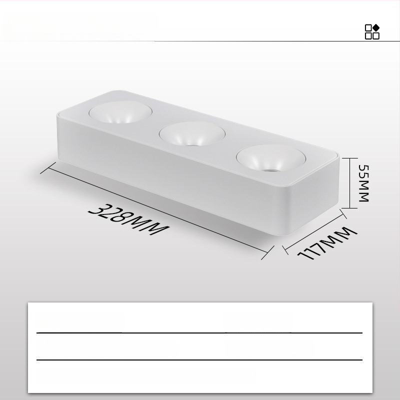 LED downlight, CRI ≥90, 220V, životnosť 50 000 h, hliníkové šasi