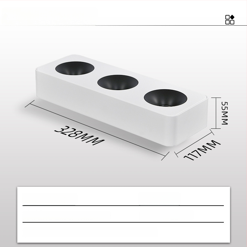 LED downlight, CRI ≥90, 220V, životnosť 50 000 h, hliníkové šasi