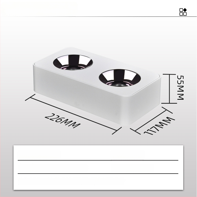 LED downlight, CRI ≥90, 220V, životnosť 50 000 h, hliníkové šasi