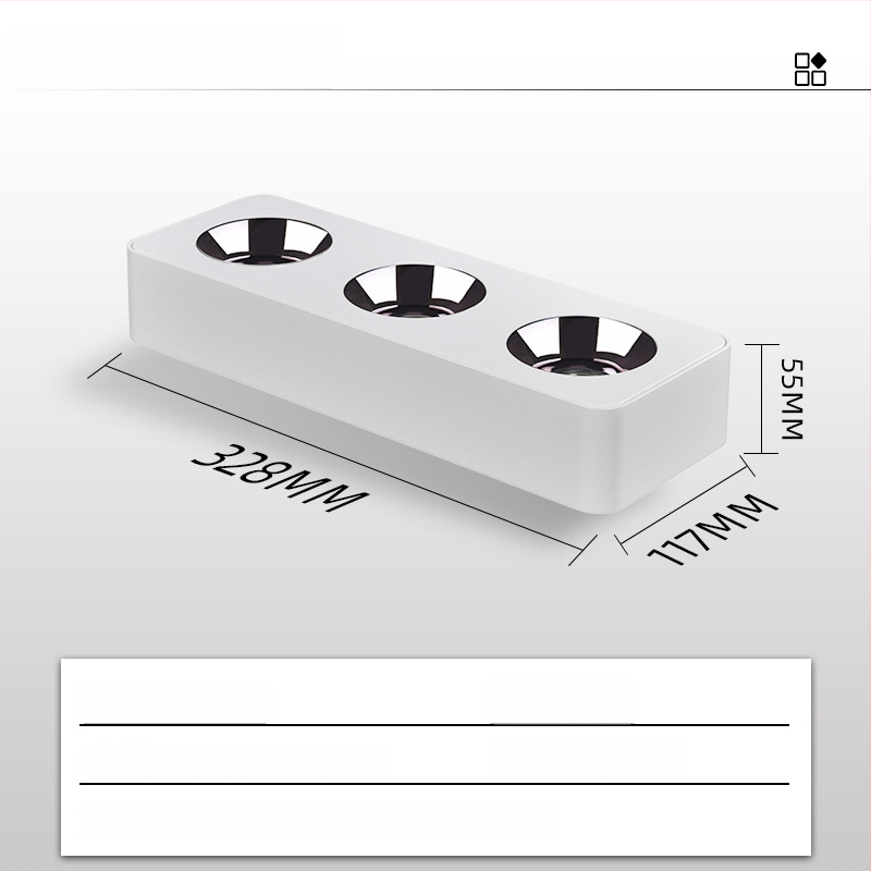 LED downlight, CRI ≥90, 220V, životnosť 50 000 h, hliníkové šasi