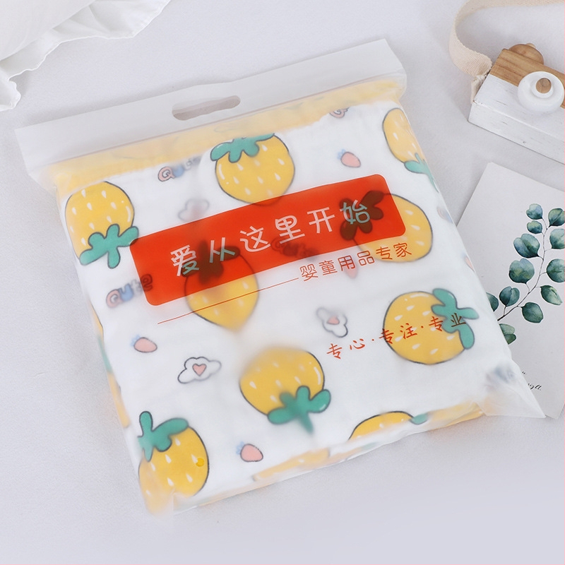 Detský gáza uterák do kúpeľa – hrubý na zimu, hmotnosť nad 500 g, priadza 40s, okrajové šitie, Jacquard, jednoduché tkanie, tlač loga, možnosť prispôsobenia