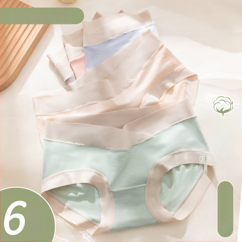 Tehotenské spodné prádlo z modalového materiálu s bavlnenou vložkou v rozkroku, priedušné, antibakteriálne, podpora brucha