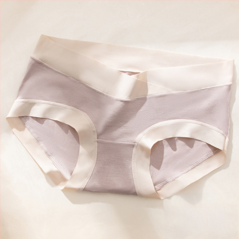 Tehotenské spodné prádlo z modalového materiálu s bavlnenou vložkou v rozkroku, priedušné, antibakteriálne, podpora brucha