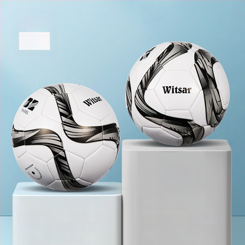 Тренировъчна футболна топка – PVC, машинна пришивка, № 3/4/5, подходяща за деца, марка witsar