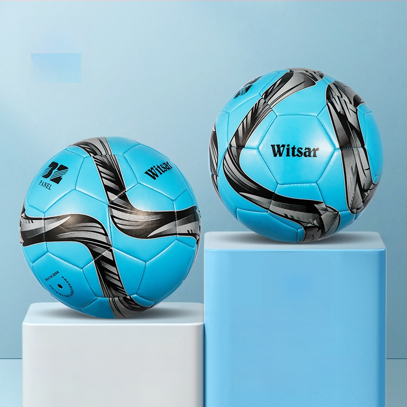 Тренировъчна футболна топка – PVC, машинна пришивка, № 3/4/5, подходяща за деца, марка witsar