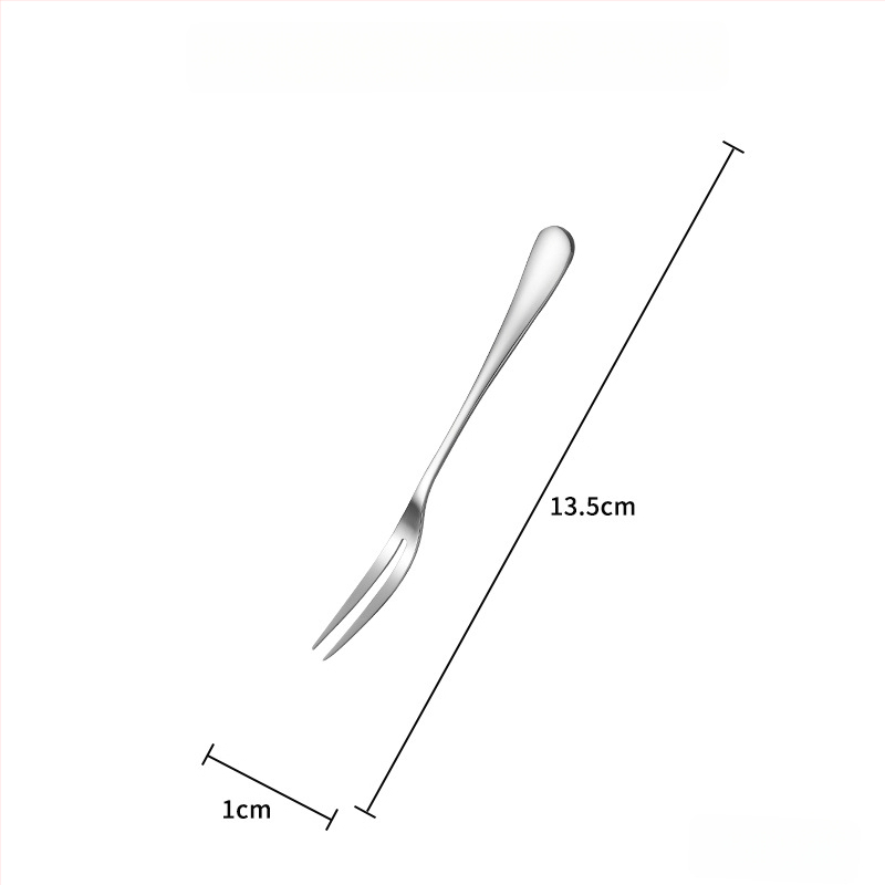 Sada príborov z 304 nerezovej ocele: lyžička, vidlička, nôž s lesklým leštením — Model 0411