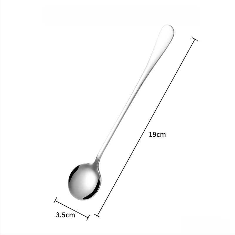 Sada príborov z 304 nerezovej ocele: lyžička, vidlička, nôž s lesklým leštením — Model 0411