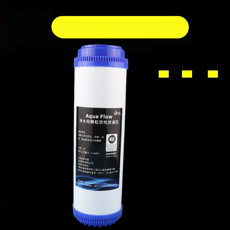 Filtračný cartridge na vodu, 5-stupňový domáci filter, PP bavlna a sinterované aktívne uhlie, NSF certifikát, potravinárska kvalita materiálu
