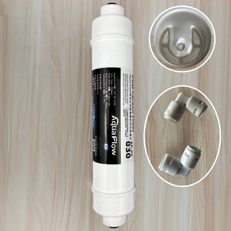 Filtračný cartridge na vodu, 5-stupňový domáci filter, PP bavlna a sinterované aktívne uhlie, NSF certifikát, potravinárska kvalita materiálu