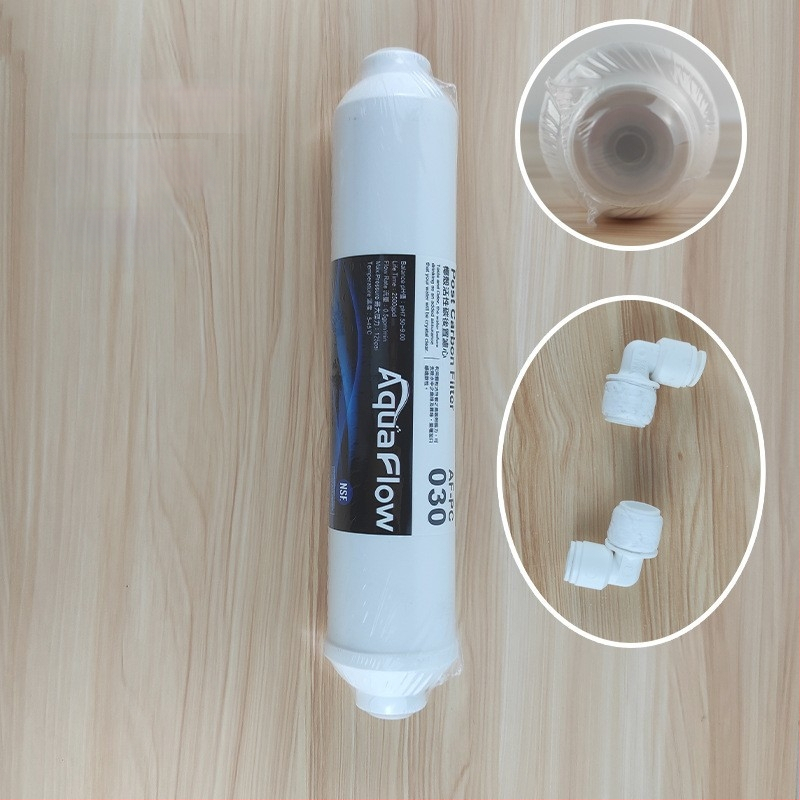 Filtračný cartridge na vodu, 5-stupňový domáci filter, PP bavlna a sinterované aktívne uhlie, NSF certifikát, potravinárska kvalita materiálu