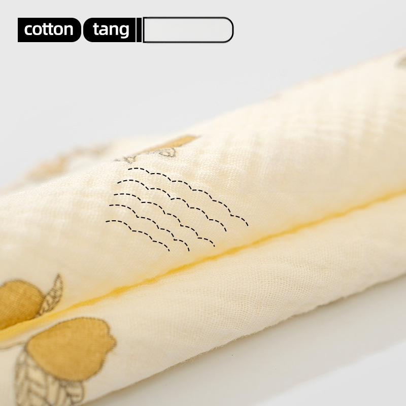 Bavlnená utierka na sliny pre deti s motívmi zvierat a kreslených postáv, proti špine, bezpečnosť trieda A