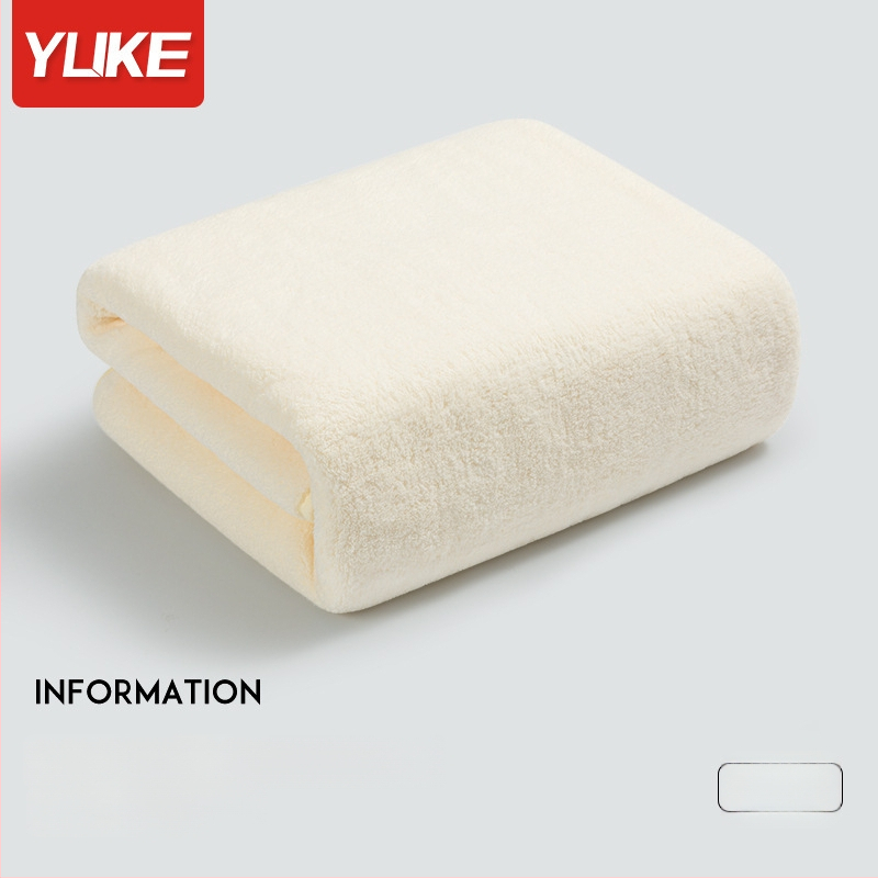 Βρεφική πετσέτα μπάνιου Yuke, 80% πολυεστερικό νήμα + 20% νάιλον, 400–500 g, απλή ύφανση