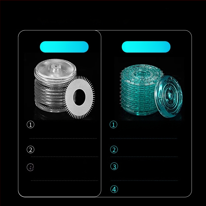 Мезоролер за лице с 540 игли, еднократен, медицински клас, Morning Industry