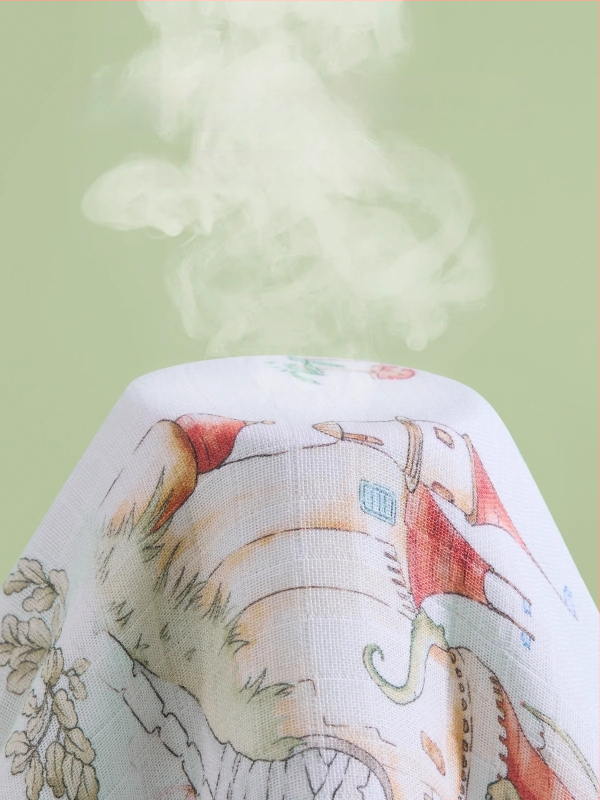 Joyncleon Jingqi Bērnu vissezonu spilvens – 100% kokvilna, karikatūru stilā, drošības klase A, piemērots zīdaiņiem un maziem bērniem, vasaras iznākums 2025