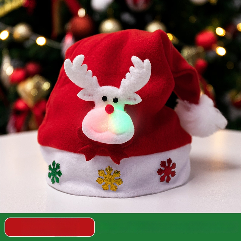Vianočná zamatová čiapka Yue Xiaoyi – ZHSD-SDM01