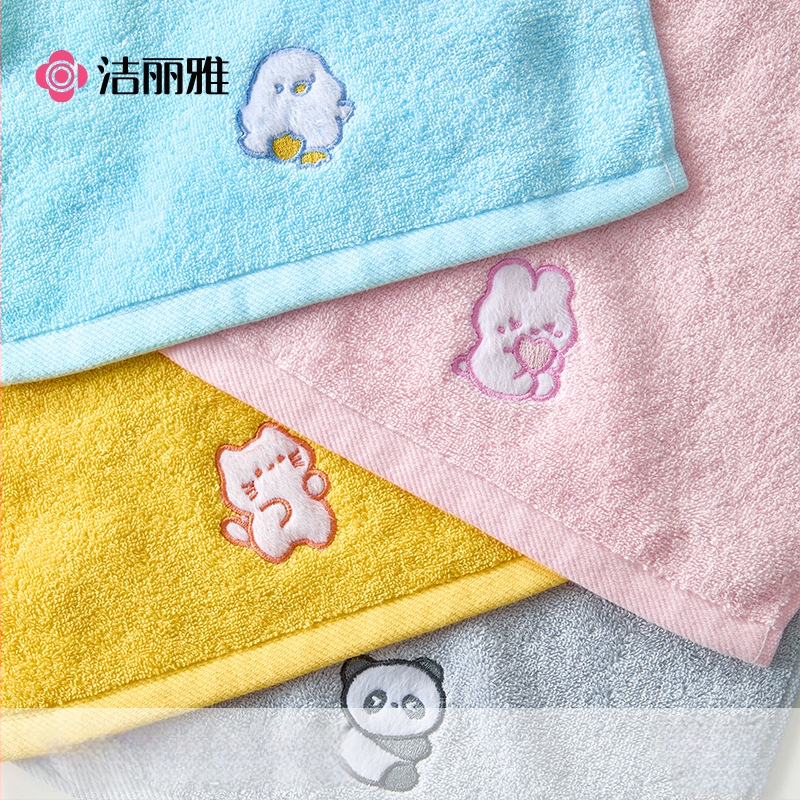 Grace Detský uterák z 100% bavlny, model W3820, 21 super mäkká priadza, výšivka a jacquard, hmotnosť pod 50 g, možná zákazková úprava