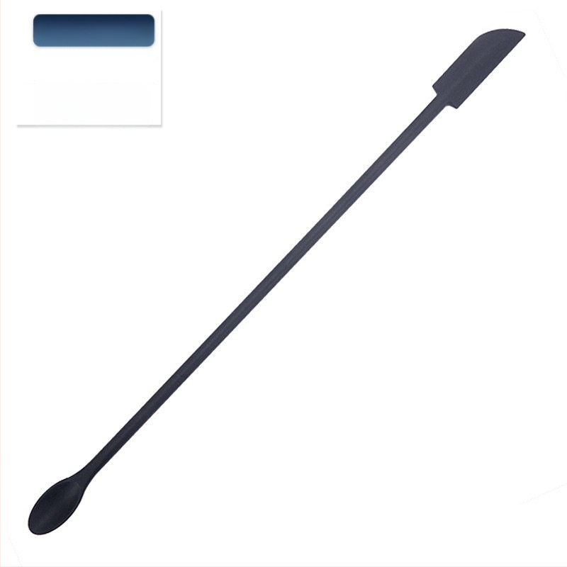 Mini silikónový set špachtiel na pečenie s ostrými špičkami, obsahuje špachtľu na fľašu a lyžičku na džem, 3 kusy — silikón, Kenna, 2018