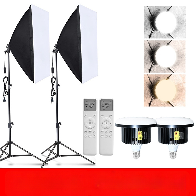 Profesionalus LED grybų lemputė fotografavimui su nuotolinio valdymo – ryškumas reguliuojamas, spalvų temperatūra reguliuojama, tinka tiesioginėms transliacijoms ir fotografavimui