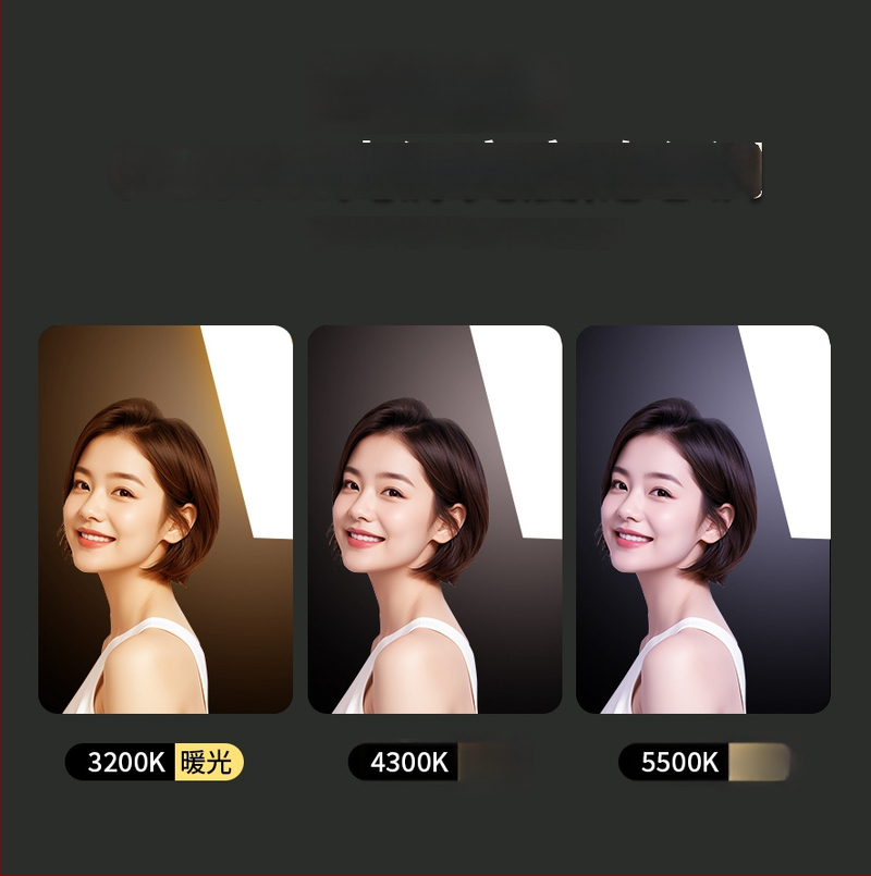 Profesionalus LED grybų lemputė fotografavimui su nuotolinio valdymo – ryškumas reguliuojamas, spalvų temperatūra reguliuojama, tinka tiesioginėms transliacijoms ir fotografavimui