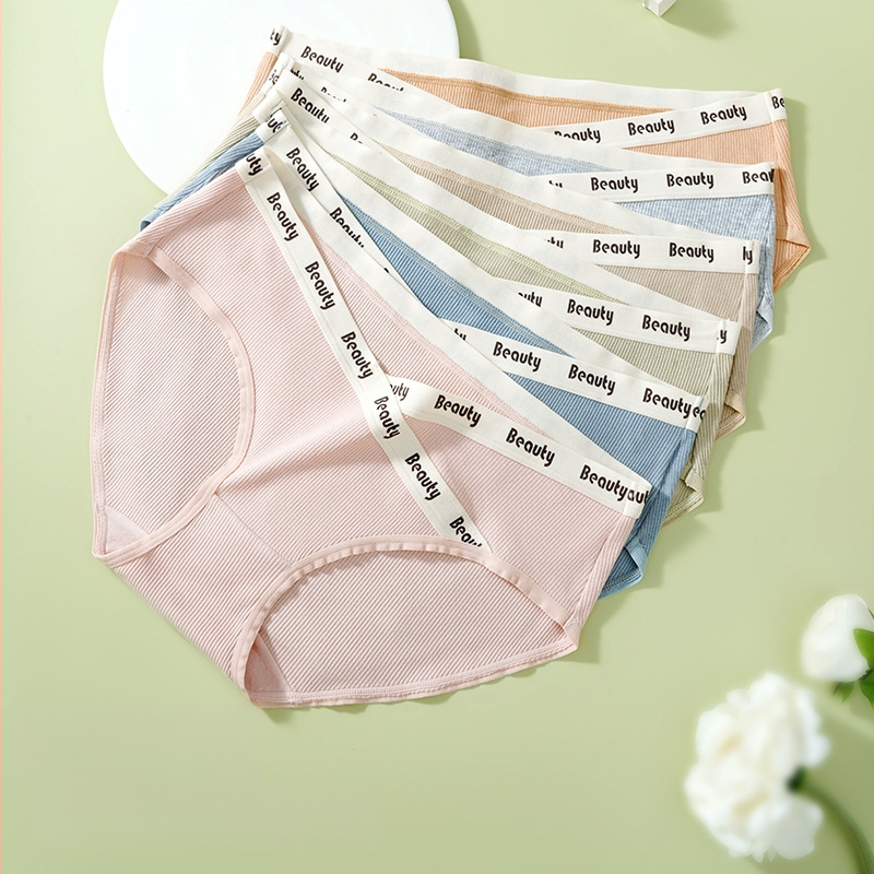 Pink Rhyme bavlnené tehotenské nohavičky so stredným pásom a V-tvarovou oporou bruška, rib knit