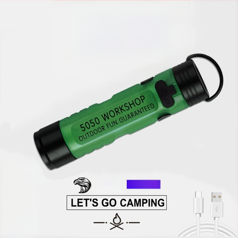 LED kapsová lampa na čiapku, telo z hliníkovej zliatiny + PC, 8W, nabíjateľná, dosah lúča 100–200 m