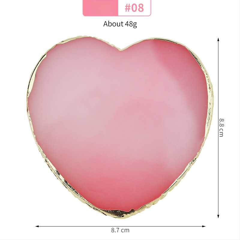 Predvádzacia doska na nechtový dizajn, paleta tvaru srdca, 50 g, Emperor mei