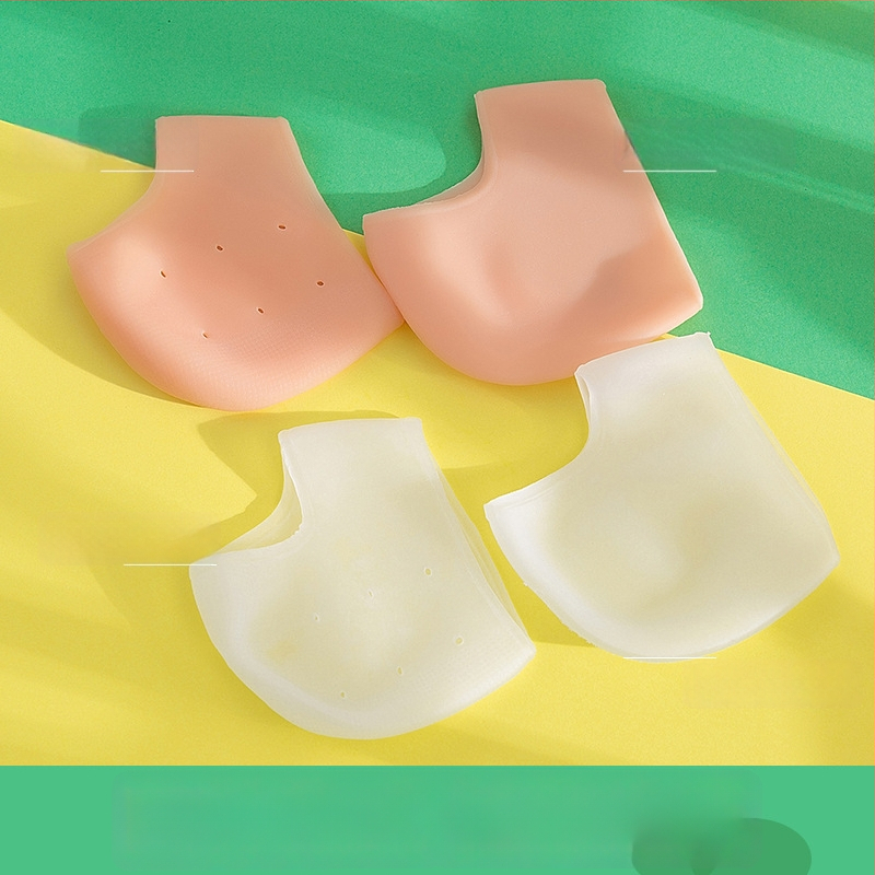 Silikónový ochranný kryt na päte s krémom na nohy | Materiál SBES | Celoročné použitie