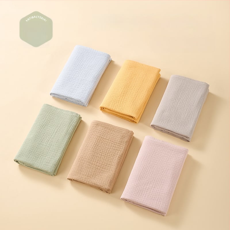 Бебешка двойнослойна марля кърпа, чист памук, тегло 100-200 g, за всички сезони, персонализирана обработка