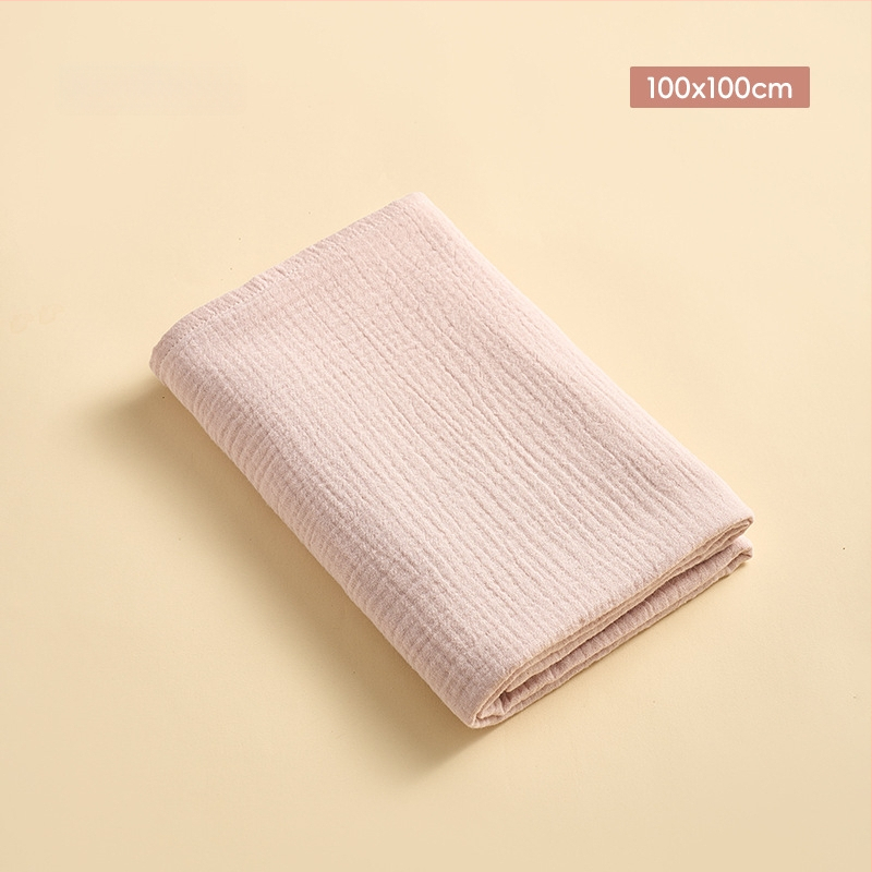 Бебешка двойнослойна марля кърпа, чист памук, тегло 100-200 g, за всички сезони, персонализирана обработка