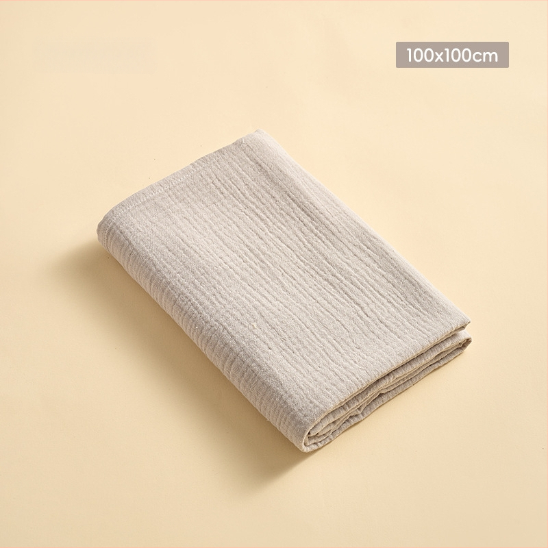 Бебешка двойнослойна марля кърпа, чист памук, тегло 100-200 g, за всички сезони, персонализирана обработка